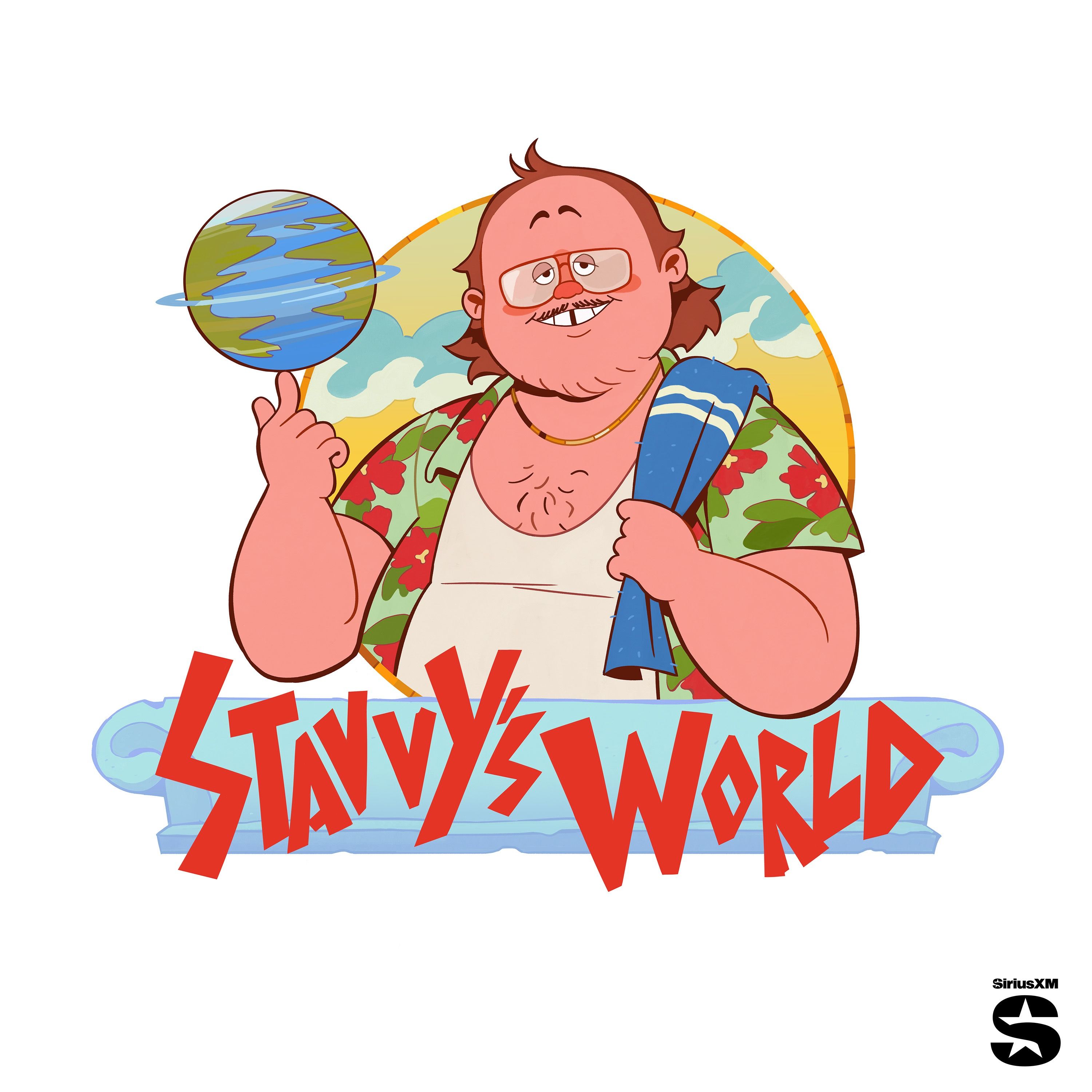 Stavvy's World cover artwork